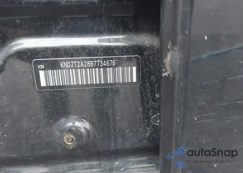 2011 Kia Soul + z USA, uszkodzony, nr VIN KNDJT2A28B7734676